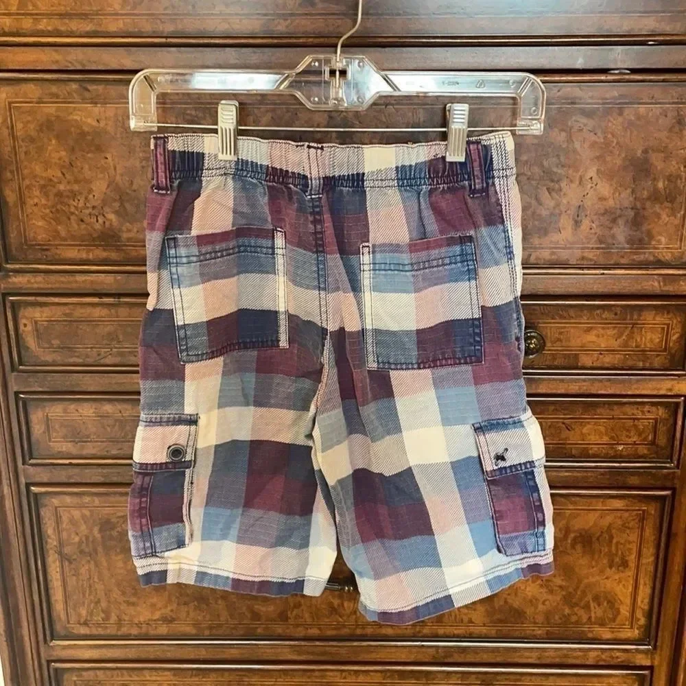 Gymboree boys plaid shorts
